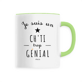 Mug - Un Ch'ti trop Génial - 6 Coloris - Cadeau Original - Cadeau Personnalisable - Cadeaux-Positifs.com -Unique-Blanc-