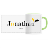 Mug - Jonathan - 6 Coloris - Cadeau Original - Cadeau Personnalisable - Cadeaux-Positifs.com -Unique-Blanc-