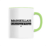 Mug - Marseillais - 6 Coloris - Cadeau Original - Cadeau Personnalisable - Cadeaux-Positifs.com -Unique-Blanc-