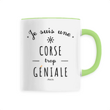 Mug - Une Corse trop Géniale - 6 Coloris - Cadeau Original - Cadeau Personnalisable - Cadeaux-Positifs.com -Unique-Vert-