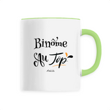 Mug - Binôme au Top - 6 Coloris - Cadeau Original - Cadeau Personnalisable - Cadeaux-Positifs.com -Unique-Rouge-