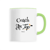 Mug - Coach au Top - 6 Coloris - Cadeau Original - Cadeau Personnalisable - Cadeaux-Positifs.com -Unique-Blanc-