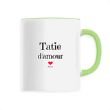 Mug - Tatie d'amour - 6 Coloris - Cadeau Original - Cadeau Personnalisable - Cadeaux-Positifs.com -Unique-Blanc-