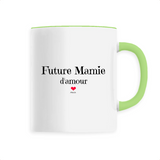 Mug - Future Mamie d'amour - 6 Coloris - Cadeau Original - Cadeau Personnalisable - Cadeaux-Positifs.com -Unique-Blanc-