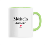 Mug - Médecin d'amour - 6 Coloris - Cadeau Original & Unique - Cadeau Personnalisable - Cadeaux-Positifs.com -Unique-Blanc-