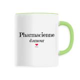Mug - Pharmacienne d'amour - 6 Coloris - Cadeau Original & Unique - Cadeau Personnalisable - Cadeaux-Positifs.com -Unique-Blanc-