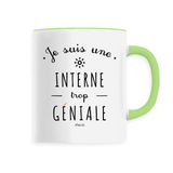 Mug - Une Interne trop Géniale - 6 Coloris - Cadeau Original - Cadeau Personnalisable - Cadeaux-Positifs.com -Unique-Blanc-