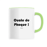 Mug - Ouate de Phoque - 6 Coloris - Cadeau Drôle - Humour - Cadeau Personnalisable - Cadeaux-Positifs.com -Unique-Blanc-