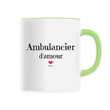 Mug - Ambulancier d'amour - 6 Coloris - Cadeau Original & Unique - Cadeau Personnalisable - Cadeaux-Positifs.com -Unique-Blanc-