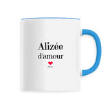 Mug - Alizée d'amour - 6 Coloris - Cadeau Original & Tendre - Cadeau Personnalisable - Cadeaux-Positifs.com -Unique-Blanc-