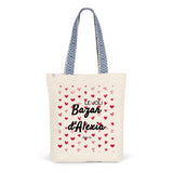 Tote Bag Premium - Le joli Bazar d'Alexia - 2 Coloris - Cadeau Durable - Cadeau Personnalisable - Cadeaux-Positifs.com -Unique-Rouge-