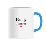 Mug - Fanny d'amour - 6 Coloris - Cadeau Original & Tendre - Cadeau Personnalisable - Cadeaux-Positifs.com -Unique-Blanc-