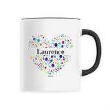 Mug - Laurence (Coeur) - 6 Coloris - Cadeau Unique & Tendre - Cadeau Personnalisable - Cadeaux-Positifs.com -Unique-Noir-