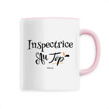 Mug - Inspectrice au Top - 6 Coloris - Cadeau Original - Cadeau Personnalisable - Cadeaux-Positifs.com -Unique-Blanc-