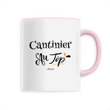 Mug - Cantinier au Top - 6 Coloris - Cadeau Original - Cadeau Personnalisable - Cadeaux-Positifs.com -Unique-Blanc-