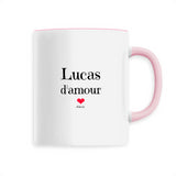 Mug - Lucas d'amour - 6 Coloris - Cadeau Original & Tendre - Cadeau Personnalisable - Cadeaux-Positifs.com -Unique-Blanc-