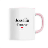 Mug - Josselin d'amour - 6 Coloris - Cadeau Original & Tendre - Cadeau Personnalisable - Cadeaux-Positifs.com -Unique-Blanc-