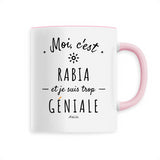 Mug - Rabia est trop Géniale - 6 Coloris - Cadeau Original - Cadeau Personnalisable - Cadeaux-Positifs.com -Unique-Blanc-