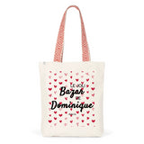 Tote Bag Premium - Le joli Bazar de Dominique - 2 Coloris - Durable - Cadeau Personnalisable - Cadeaux-Positifs.com -Unique-Bleu-
