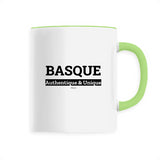 Mug - Basque Authentique & Unique - 6 Coloris - Cadeau Original - Cadeau Personnalisable - Cadeaux-Positifs.com -Unique-Blanc-