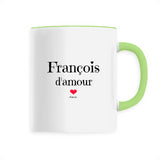Mug - François d'amour - 6 Coloris - Cadeau Original & Tendre - Cadeau Personnalisable - Cadeaux-Positifs.com -Unique-Vert-