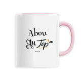 Mug - Abou au Top - 6 Coloris - Cadeau Original - Cadeau Personnalisable - Cadeaux-Positifs.com -Blanc-