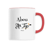Mug - Abou au Top - 6 Coloris - Cadeau Original - Cadeau Personnalisable - Cadeaux-Positifs.com -Blanc-