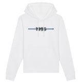 Sweat à capuche - Année 1995 - Coton Bio - 5 Coloris - Cadeau Original - Cadeau Personnalisable - Cadeaux-Positifs.com -XS-Blanc-