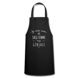 Tablier - Une Sage Femme trop Géniale - 7 Coloris - Cadeau Original - Cadeau Personnalisable - Cadeaux-Positifs.com -gris-