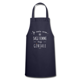 Tablier - Une Sage Femme trop Géniale - 7 Coloris - Cadeau Original - Cadeau Personnalisable - Cadeaux-Positifs.com -gris-