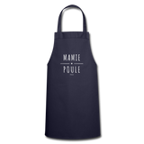 Tablier - Mamie Poule - 7 Coloris - Cadeau Original - Cadeau Personnalisable - Cadeaux-Positifs.com -marine-