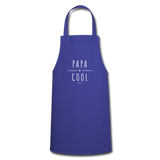 Tablier - Papa Cool - 7 Coloris - Cadeau Original - Cadeau Personnalisable - Cadeaux-Positifs.com -bleu royal-