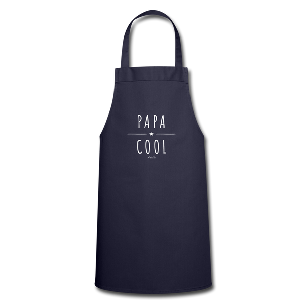 Tablier - Papa Cool - 7 Coloris - Cadeau Original - Cadeau Personnalisable - Cadeaux-Positifs.com -marine-