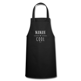 Tablier - Maman Cool - 7 Coloris - Cadeau Original - Cadeau Personnalisable - Cadeaux-Positifs.com -noir-
