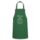 Tablier - Gabriel est trop Génial - 7 Coloris - Cadeau Original - Cadeau Personnalisable - Cadeaux-Positifs.com -bordeaux-