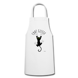 Tablier - Chat Glisse - 6 Coloris - Cadeau Original - Cadeau Personnalisable - Cadeaux-Positifs.com -grey-