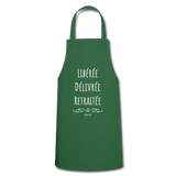 Tablier - Libérée Délivrée Retraitée - 7 Coloris - Cadeau Original - Cadeau Personnalisable - Cadeaux-Positifs.com -gris-