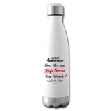 Bouteille isotherme - Merci Sage Femme Emma - Sans BPA - Cadeau Durable - Cadeau Personnalisable - Cadeaux-Positifs.com -taille unique-