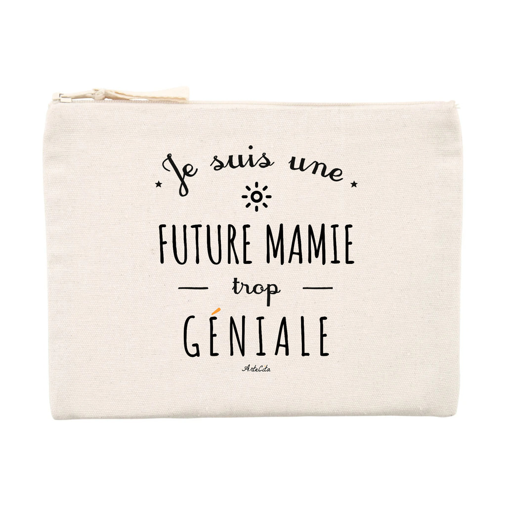 Pochette - Une Future Mamie trop Géniale - Cadeau Durable