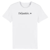 T-Shirt - Déjantée - Coton Bio - 7 Coloris - Cadeau Original - Cadeau Personnalisable - Cadeaux-Positifs.com -XS-Noir-