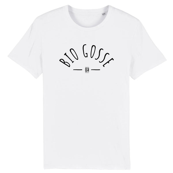 T-Shirt - Bio Gosse - Coton Bio - Cadeau Original - Cadeau Personnalisable - Cadeaux-Positifs.com -XS-Blanc-