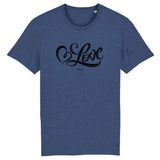 T-Shirt - Love - Coton Bio - 5 Coloris - Cadeau Personnalisable - Cadeaux-Positifs.com -XS-Indigo-