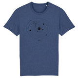 T-Shirt - You are Here - Coton Bio - Unisexe - Cadeau Original - Cadeau Personnalisable - Cadeaux-Positifs.com -XS-Indigo-