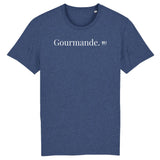 T-Shirt - Gourmande - Coton Bio - 7 Coloris - Cadeau Original - Cadeau Personnalisable - Cadeaux-Positifs.com -XS-Noir-