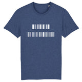 T-Shirt Personnalisable - MESSAGE CODÉ - Coton Bio - Unisexe - Cadeau Unique - Cadeau Personnalisable - Cadeaux-Positifs.com -XS-Indigo-