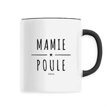Mug - Mamie Poule - 6 Coloris - Cadeau Original - Cadeau Personnalisable - Cadeaux-Positifs.com -Unique-Noir-