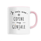 Mug - Une Copine trop Géniale - 6 Coloris - Cadeau Original - Cadeau Personnalisable - Cadeaux-Positifs.com -Unique-Blanc-