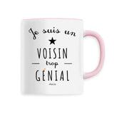 Mug - Un Voisin trop Génial - 6 Coloris - Cadeau Original - Cadeau Personnalisable - Cadeaux-Positifs.com -Unique-Blanc-