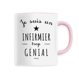 Mug - Un Infirmier trop Génial - 6 Coloris - Cadeau Original - Cadeau Personnalisable - Cadeaux-Positifs.com -Unique-Rose-