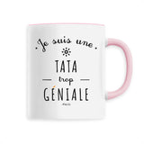 Mug - Une Tata trop Géniale - 6 Coloris - Cadeau Original - Cadeau Personnalisable - Cadeaux-Positifs.com -Unique-Blanc-